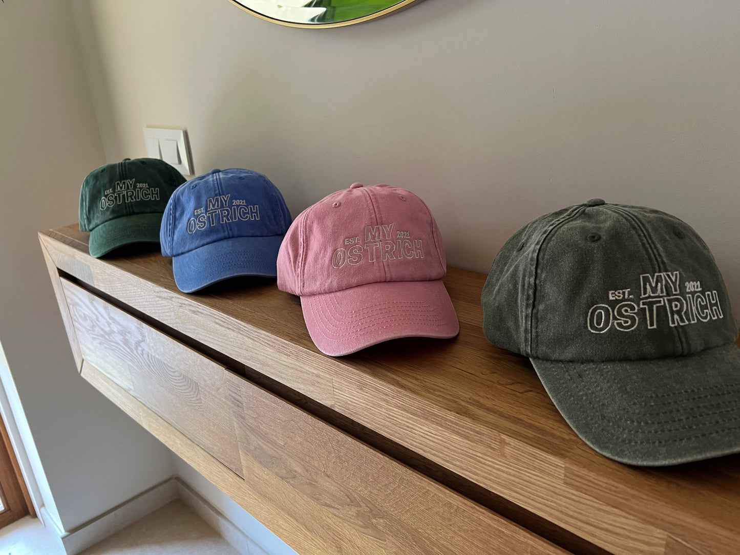 Gorra vintage orgánic