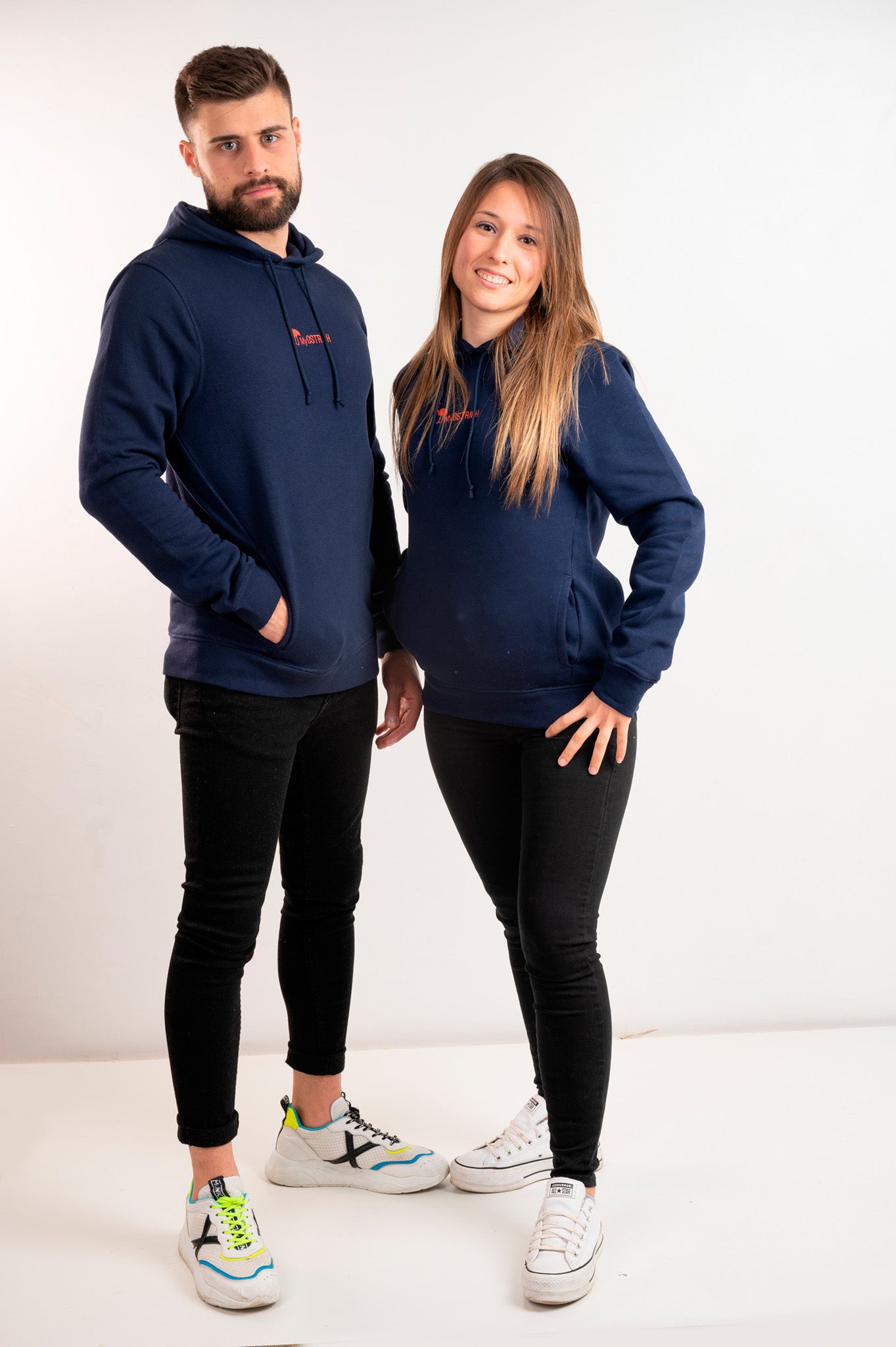 Sudadera ORGANIC navy blue (unisex)