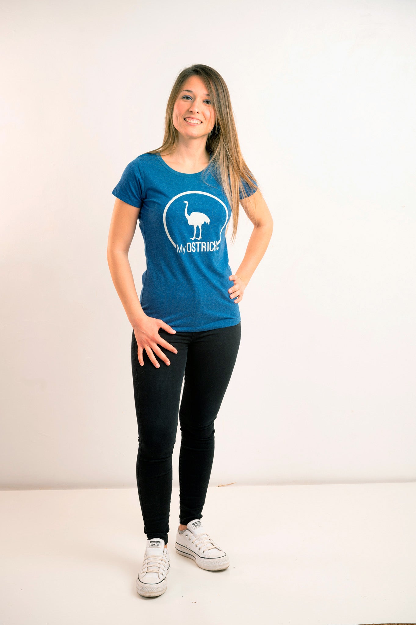 Camiseta CARDINAL navy (mujer)