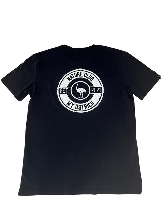 Camiseta UNISEX azul marino NATURE CLUB orgánica