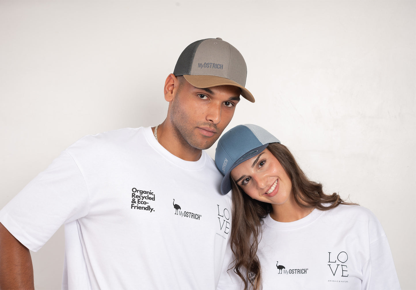 Camiseta OVERSIZE UNISEX color BLANCO Ogánica