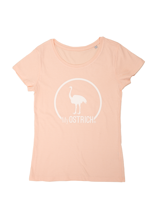 Camiseta BIO creamy pink (mujer)