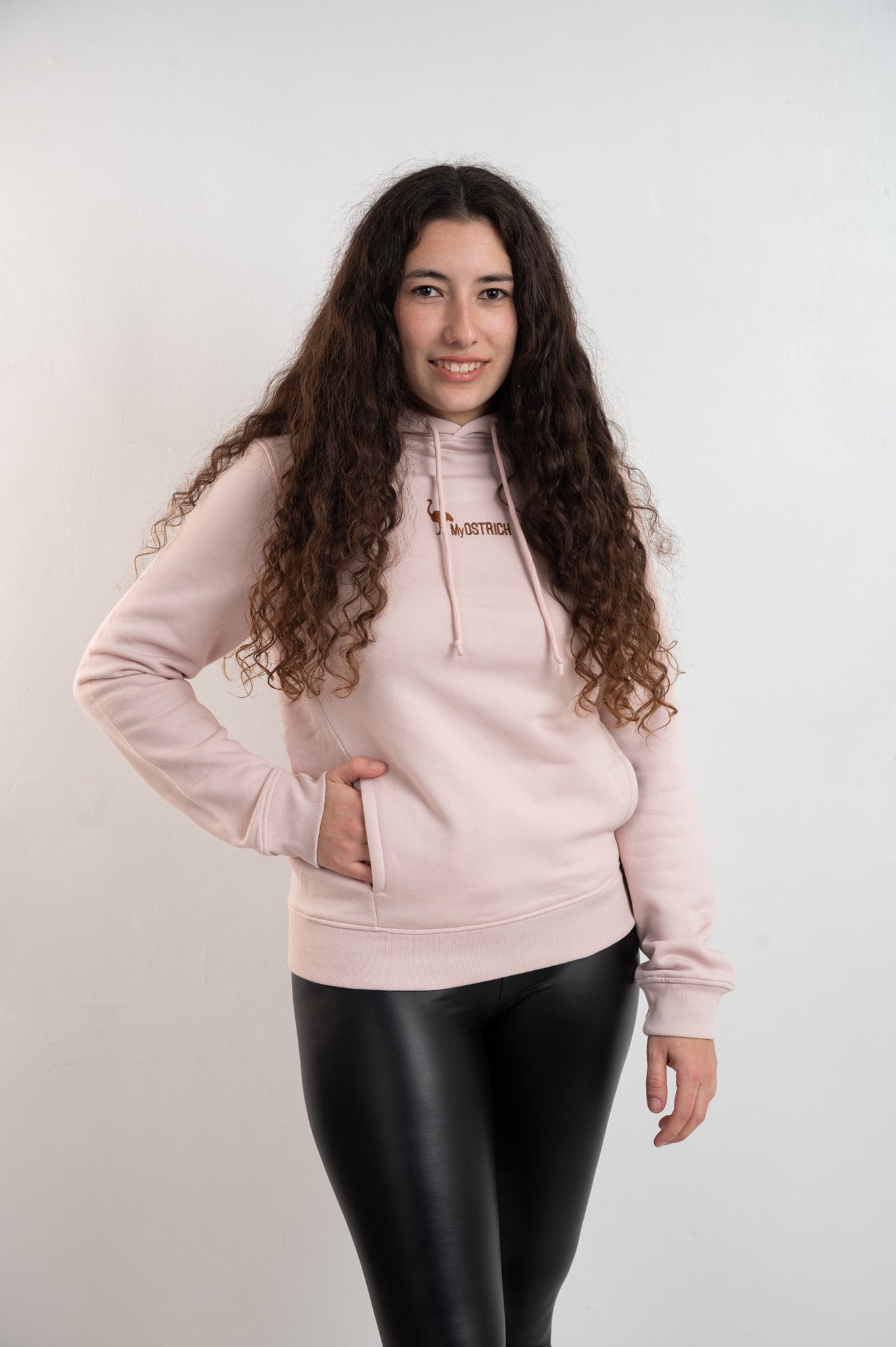 Sudadera ORGANIC soft rose (unisex)