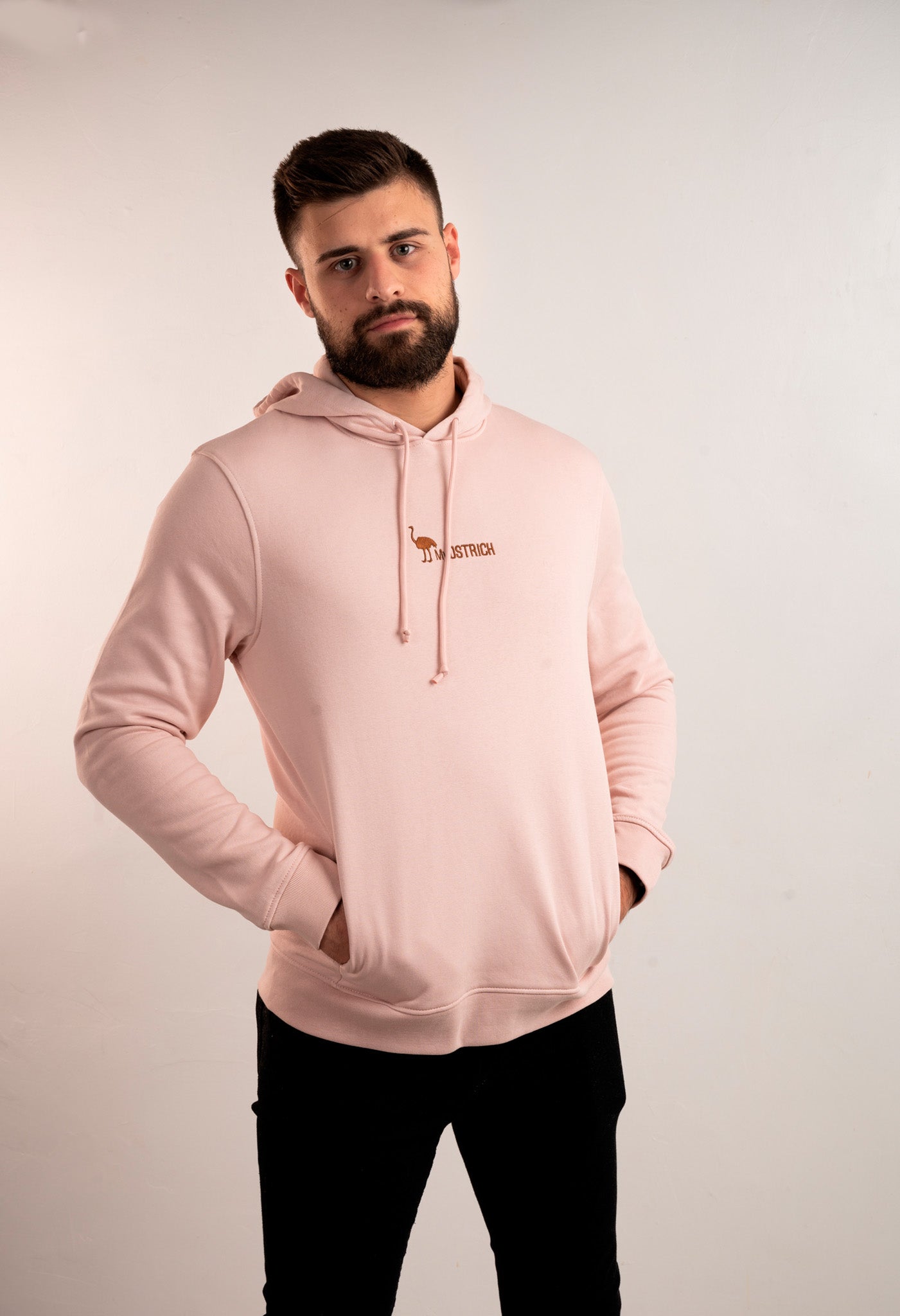 Sudadera ORGANIC soft rose (unisex)