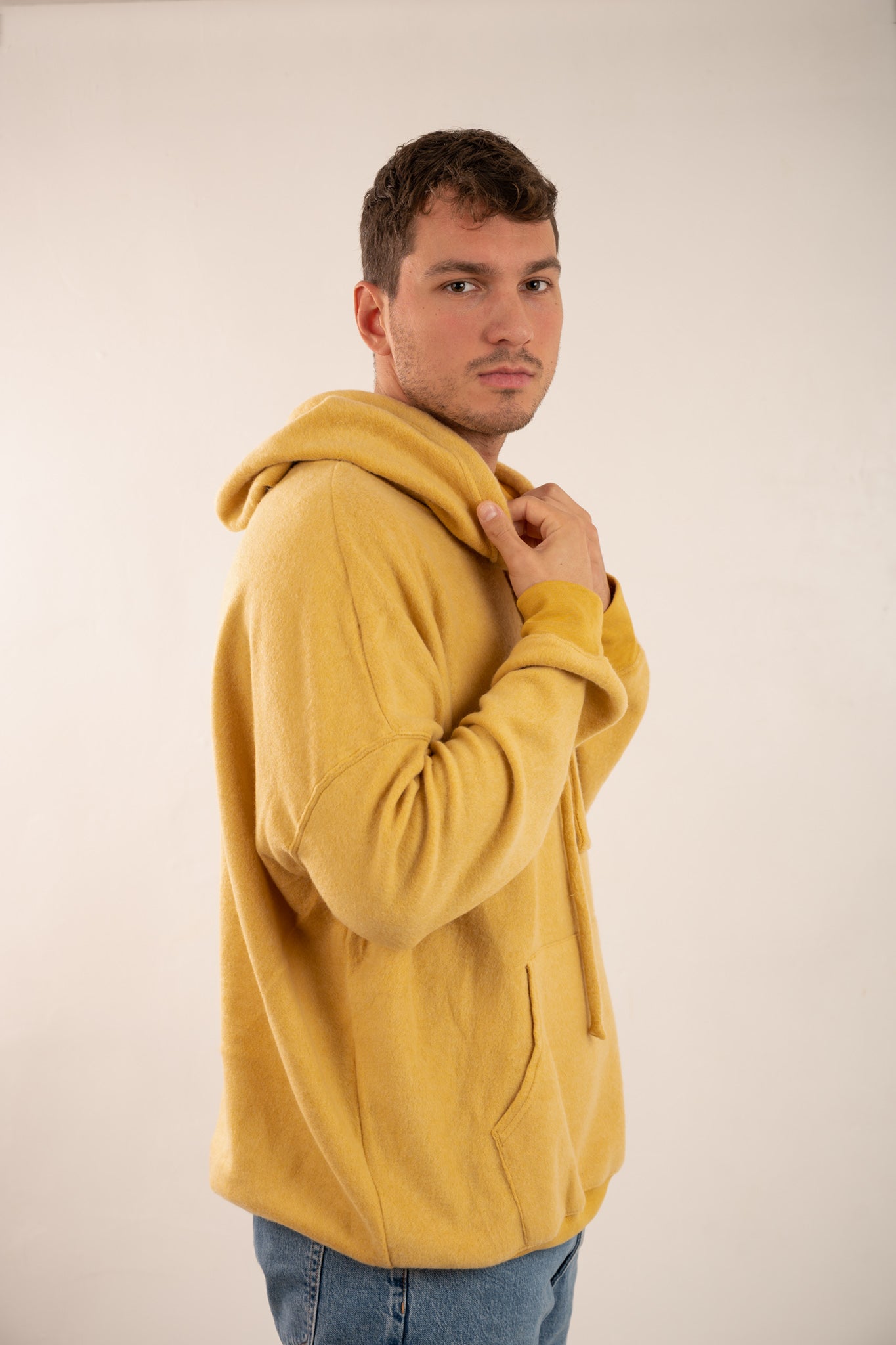 Sudadera SURF mostaza  (unisex)