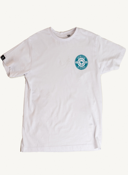 Camiseta blanca NATURE CLUB orgánica (Hombre)